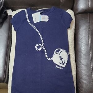 Nautica Kids Short Sleeve Tee in Navy with Anchor Design